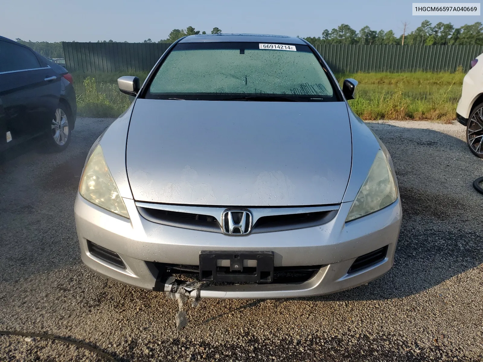 2007 Honda Accord Ex VIN: 1HGCM66597A040669 Lot: 66914214