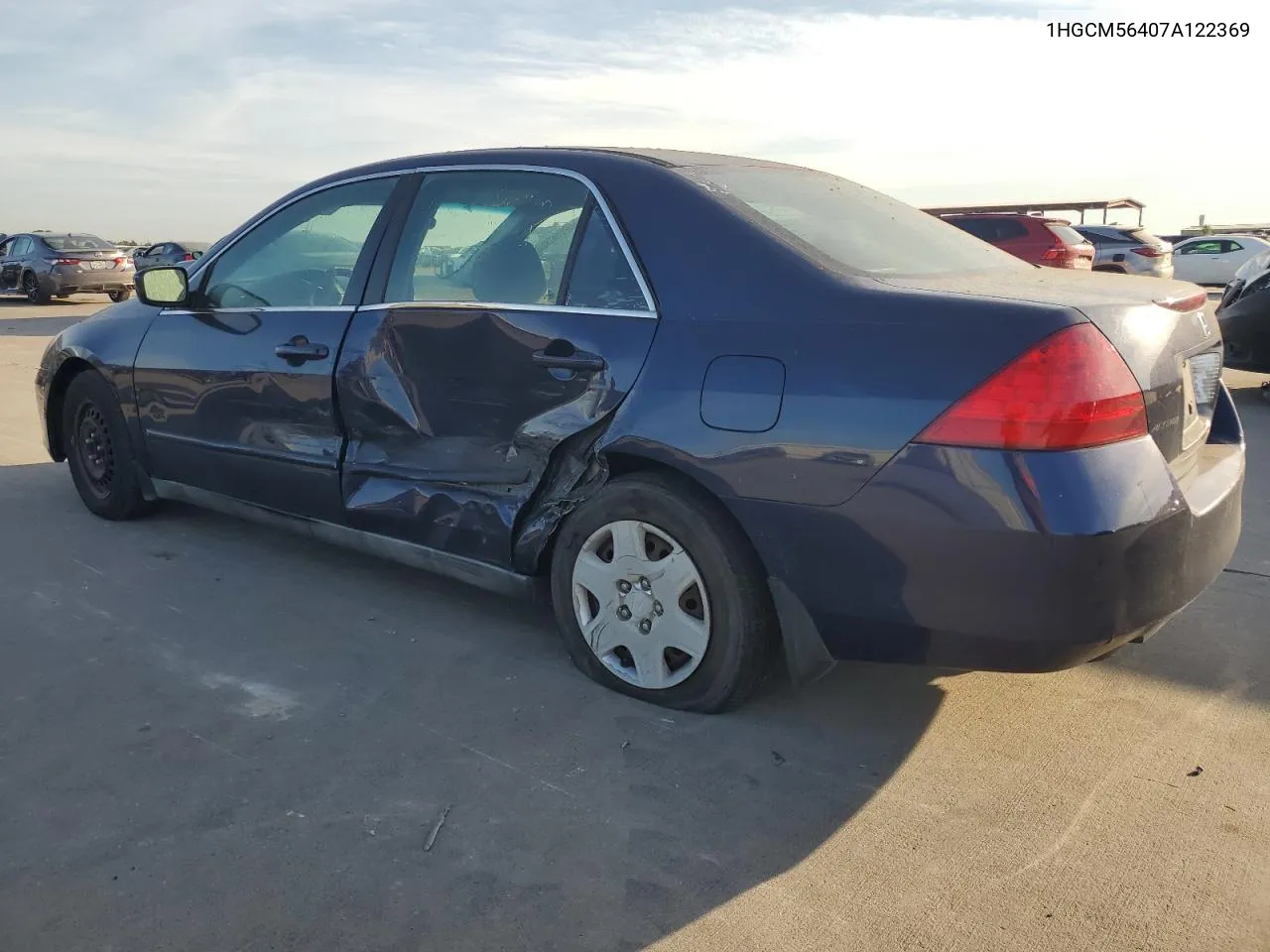 2007 Honda Accord Lx VIN: 1HGCM56407A122369 Lot: 67938204