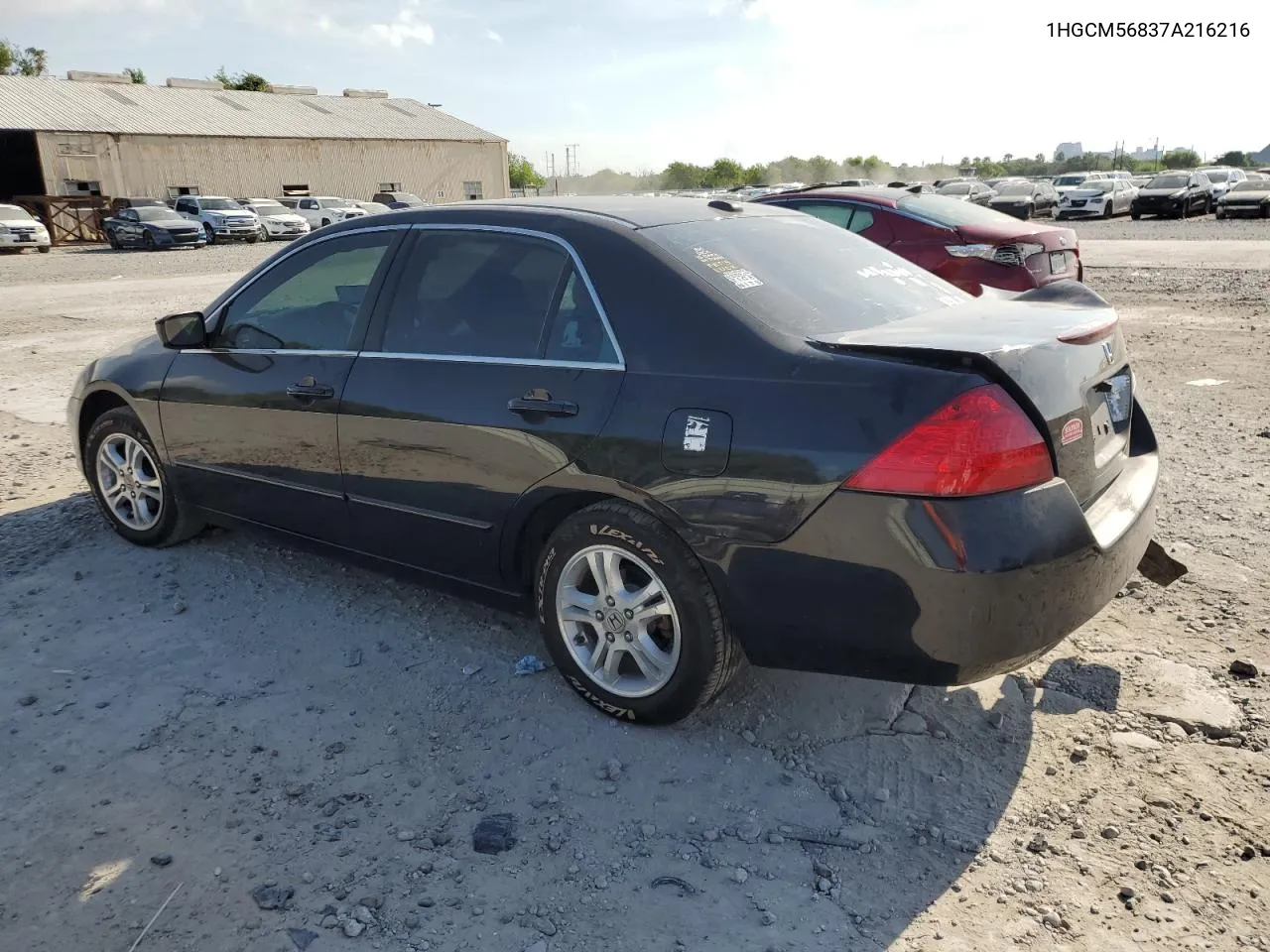 2007 Honda Accord Ex VIN: 1HGCM56837A216216 Lot: 68165454