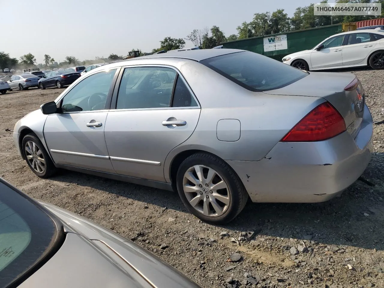 2007 Honda Accord Se VIN: 1HGCM66467A077749 Lot: 68883824