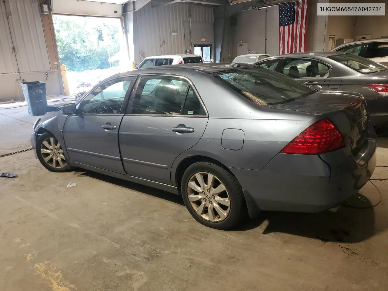 2007 Honda Accord Ex VIN: 1HGCM66547A042734 Lot: 70008334