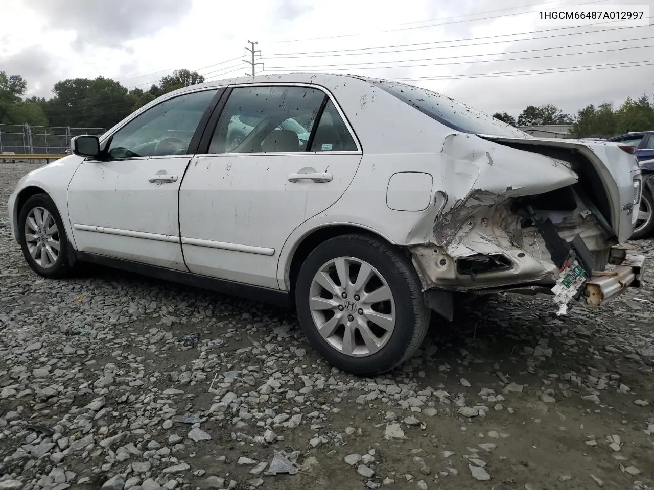 1HGCM66487A012997 2007 Honda Accord Se