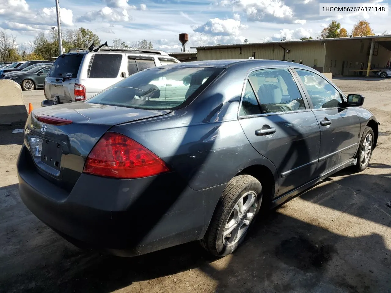 2007 Honda Accord Ex VIN: 1HGCM56767A171148 Lot: 73109964