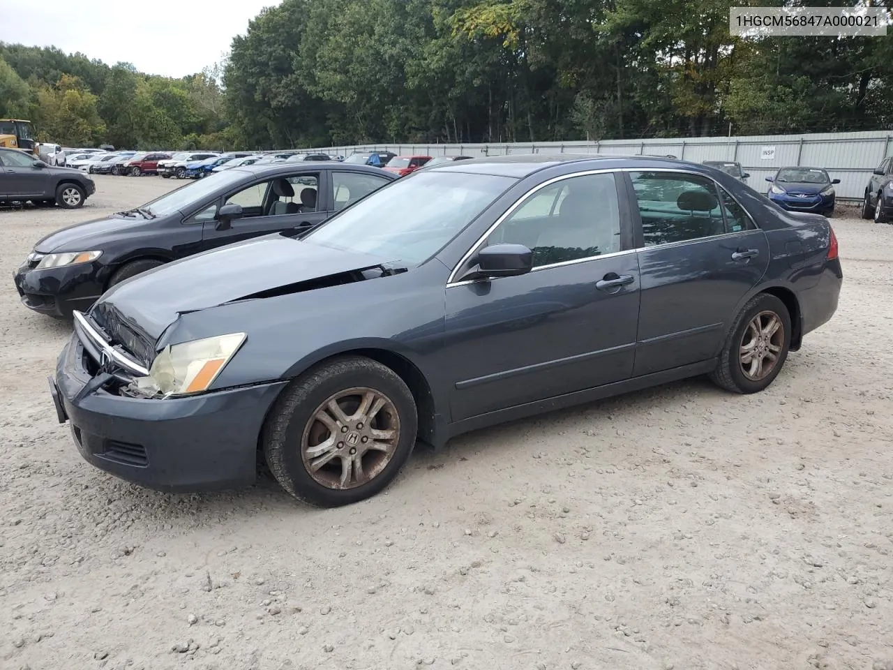 2007 Honda Accord Ex VIN: 1HGCM56847A000021 Lot: 73694754