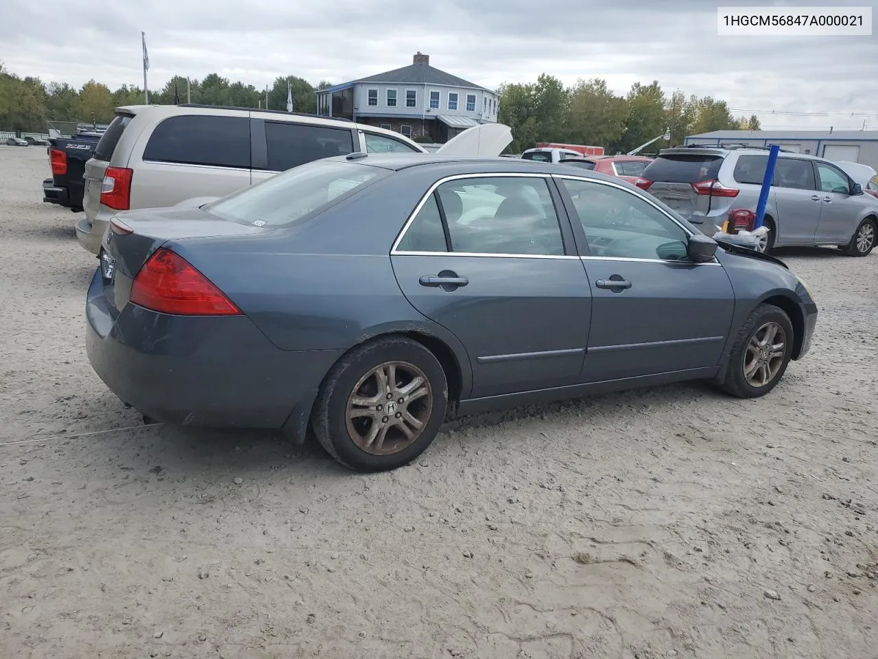 2007 Honda Accord Ex VIN: 1HGCM56847A000021 Lot: 73694754