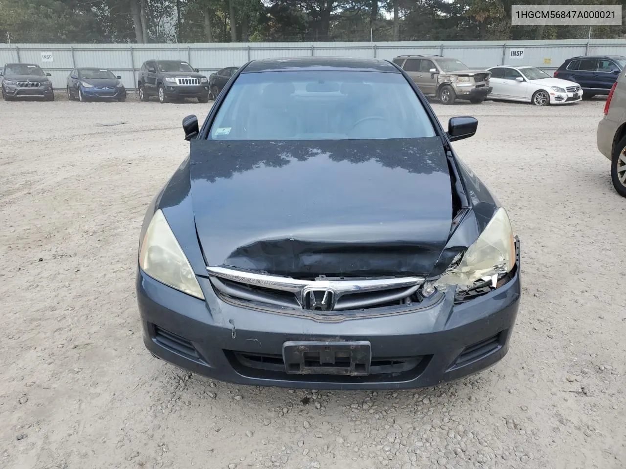 2007 Honda Accord Ex VIN: 1HGCM56847A000021 Lot: 73694754