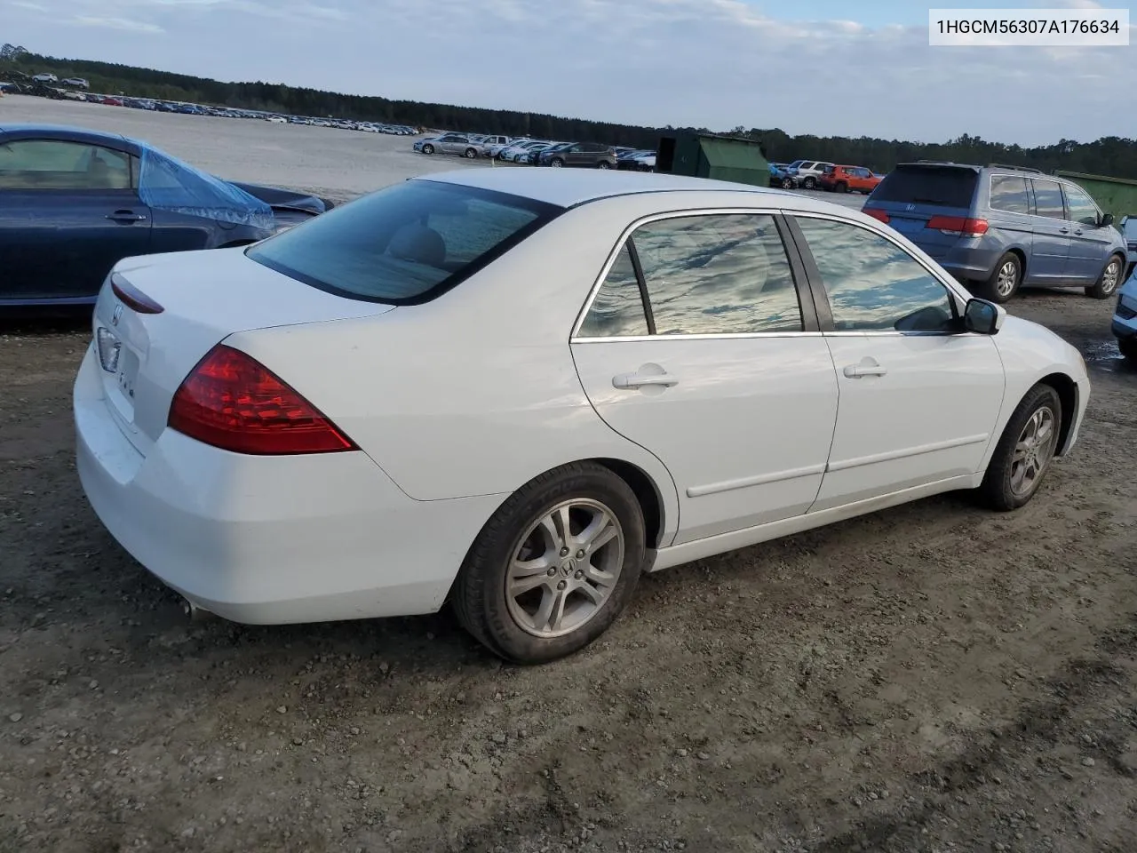 2007 Honda Accord Se VIN: 1HGCM56307A176634 Lot: 73993184