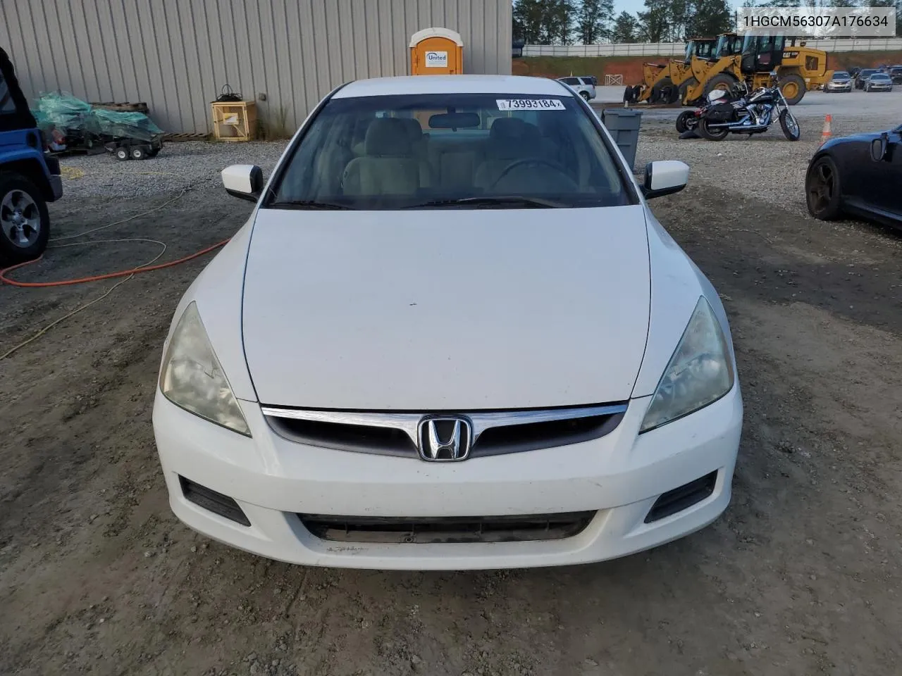 2007 Honda Accord Se VIN: 1HGCM56307A176634 Lot: 73993184