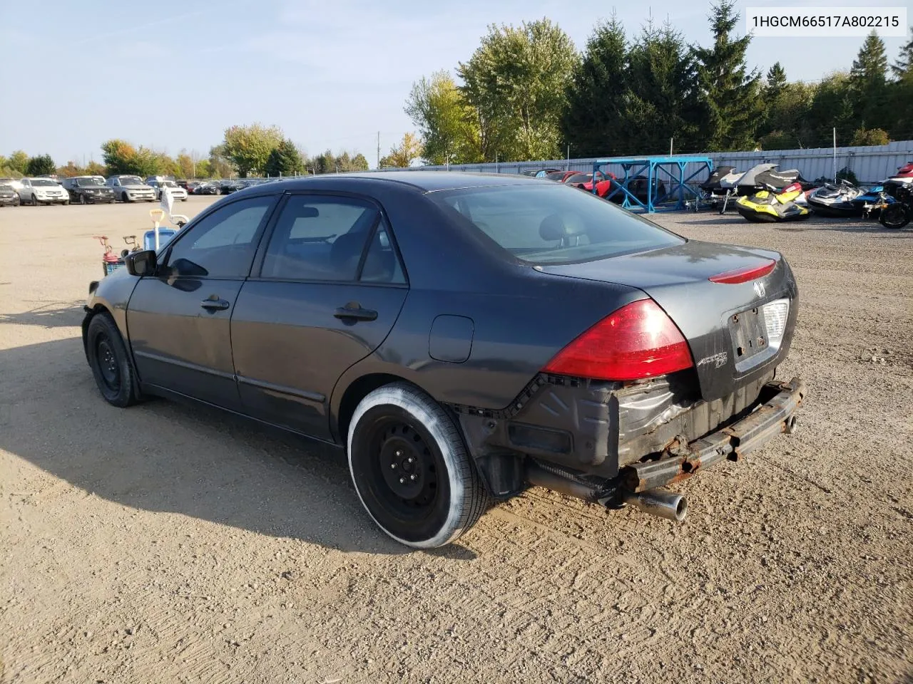 2007 Honda Accord Ex VIN: 1HGCM66517A802215 Lot: 74078704