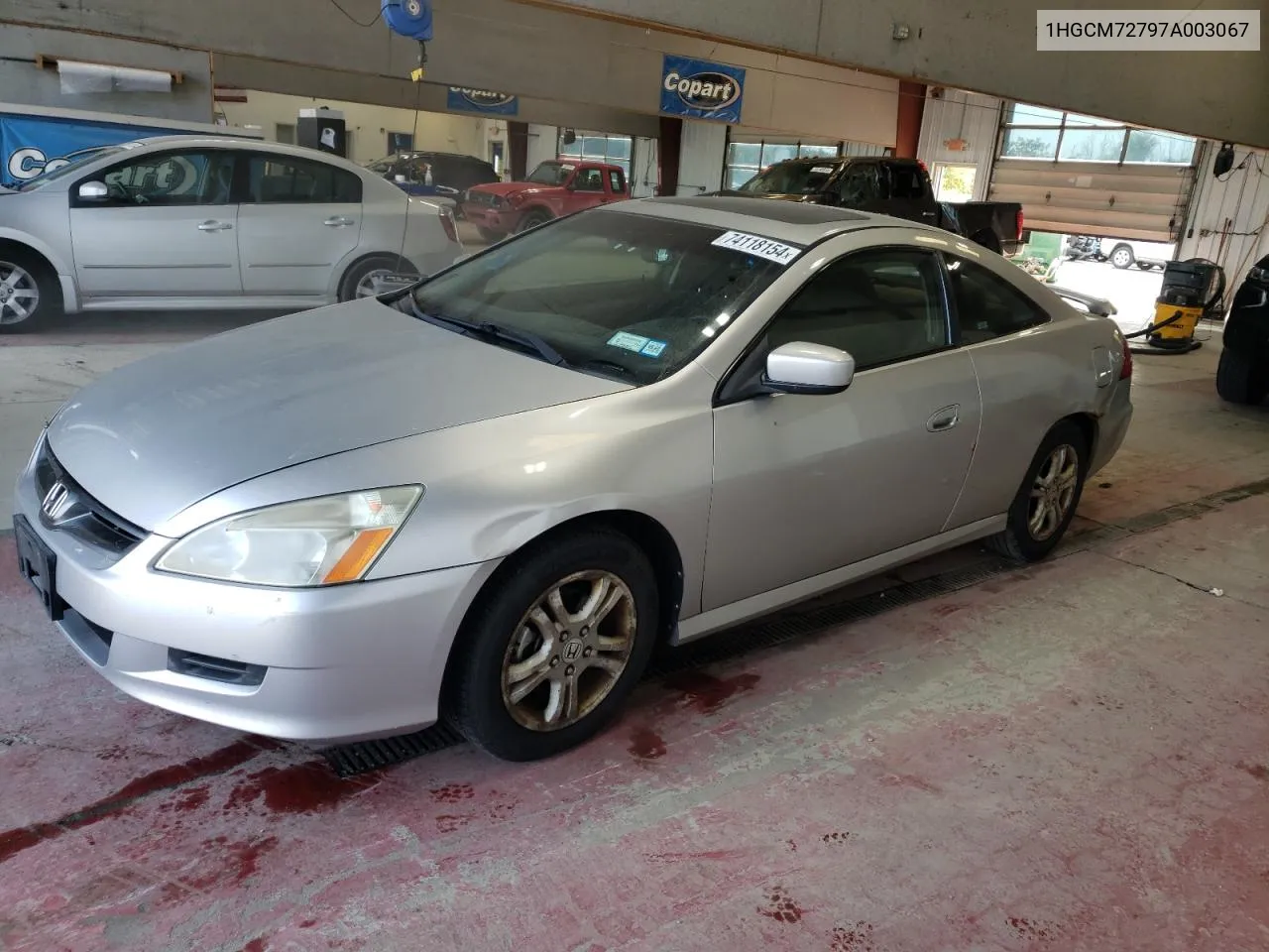 1HGCM72797A003067 2007 Honda Accord Ex