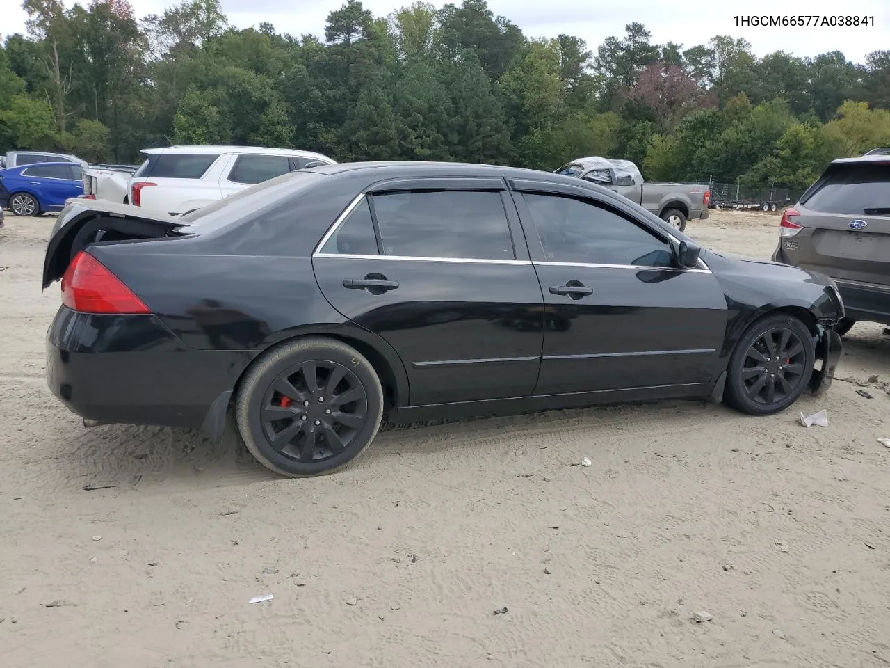 1HGCM66577A038841 2007 Honda Accord Ex