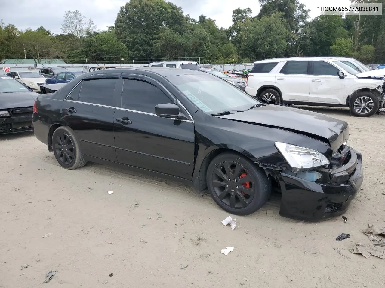 1HGCM66577A038841 2007 Honda Accord Ex