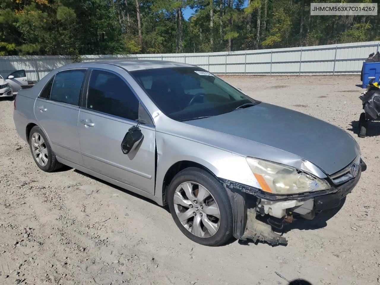 2007 Honda Accord Se VIN: JHMCM563X7C014267 Lot: 74486754