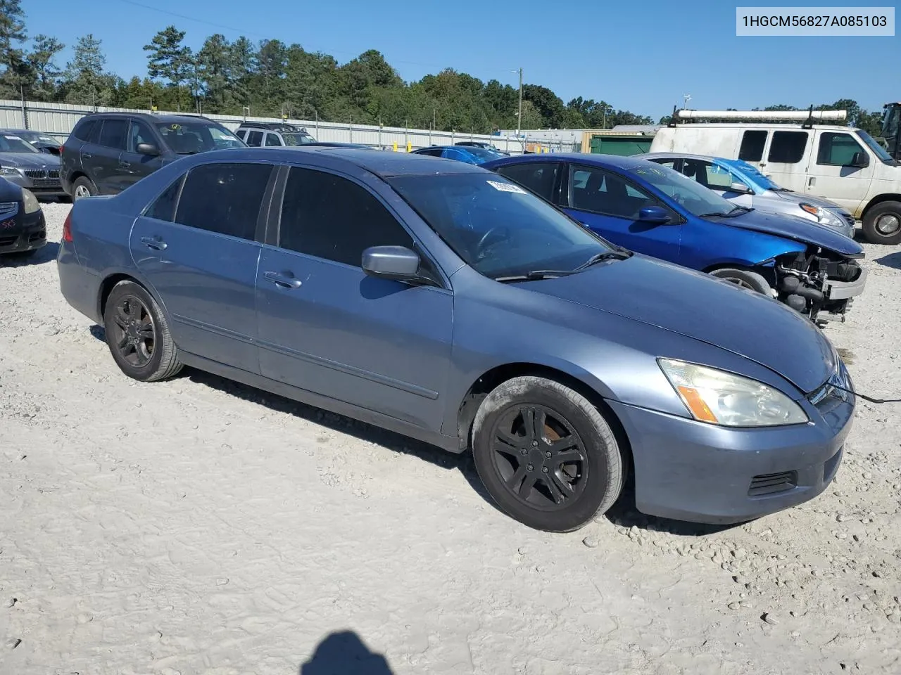 1HGCM56827A085103 2007 Honda Accord Ex