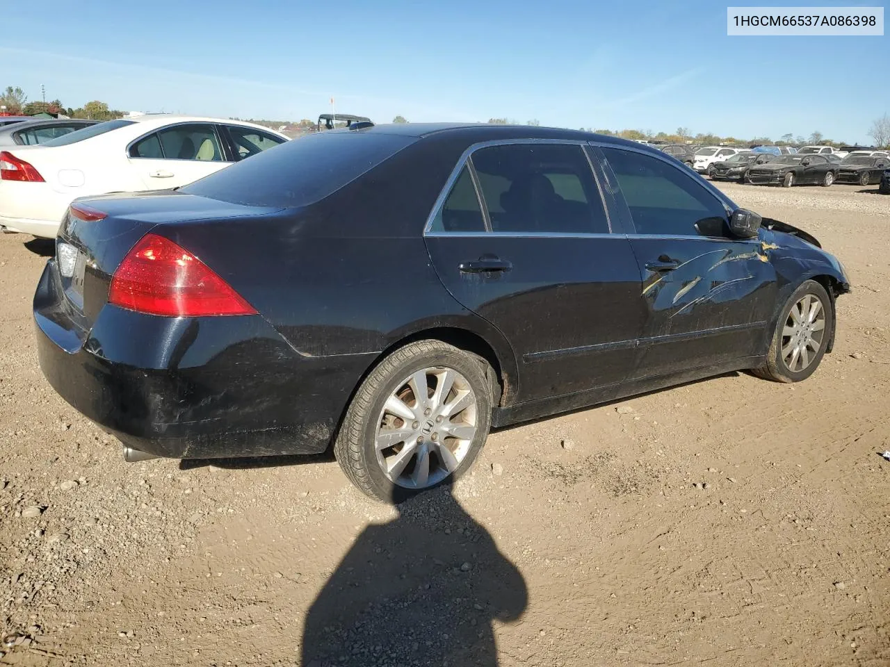 2007 Honda Accord Ex VIN: 1HGCM66537A086398 Lot: 76057644