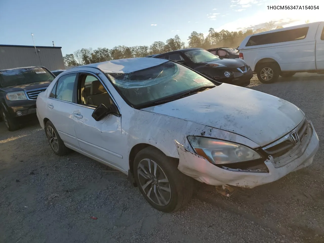 1HGCM56347A154054 2007 Honda Accord Se