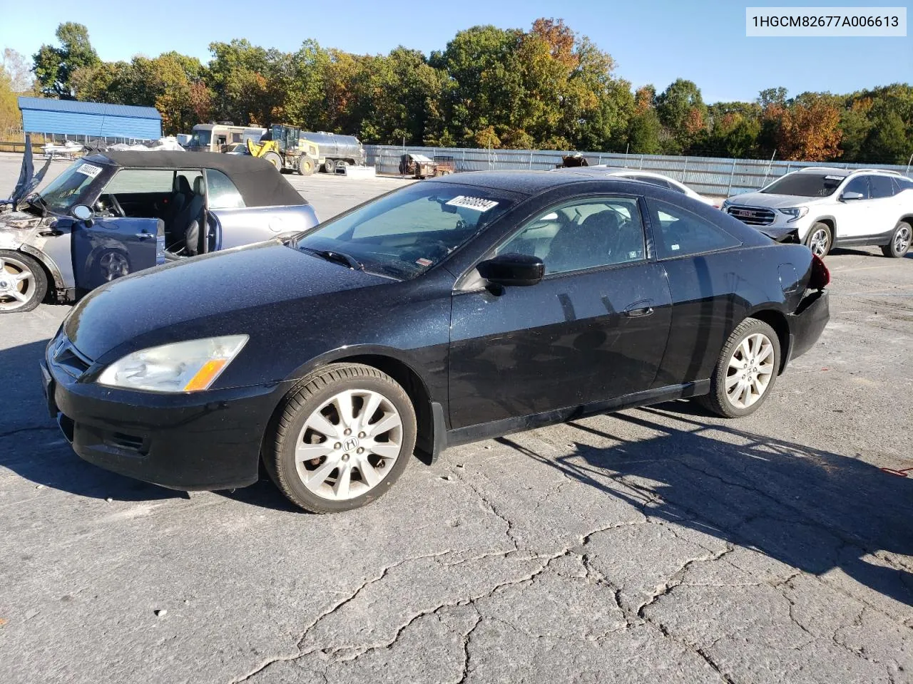 2007 Honda Accord Ex VIN: 1HGCM82677A006613 Lot: 76608894