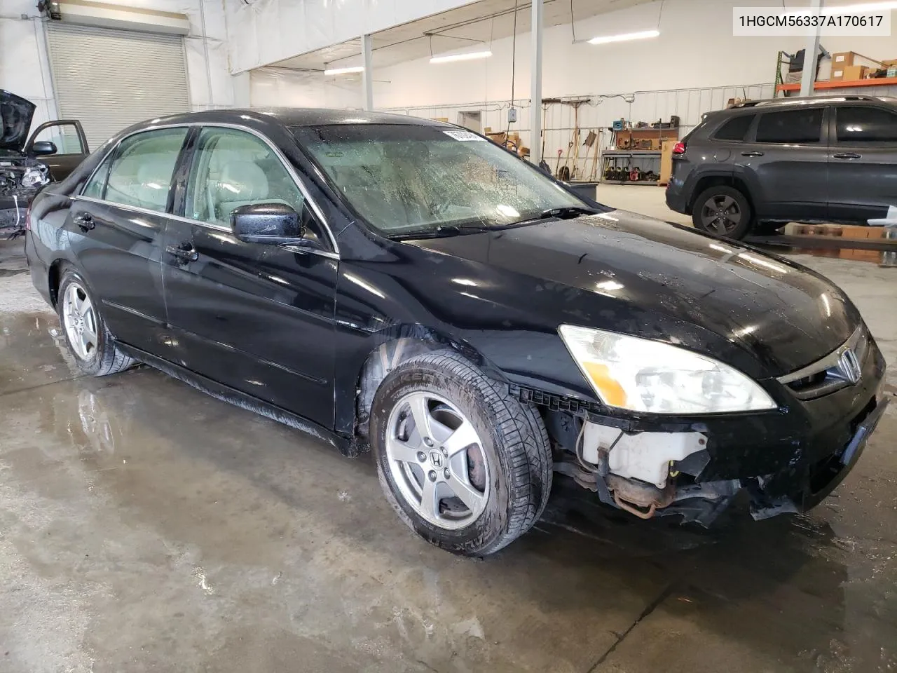 2007 Honda Accord Se VIN: 1HGCM56337A170617 Lot: 76702494