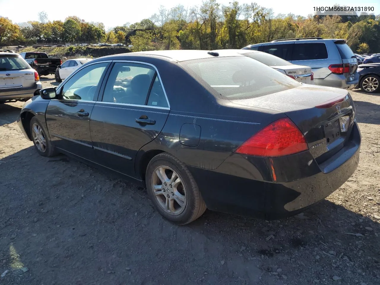 1HGCM56887A131890 2007 Honda Accord Ex