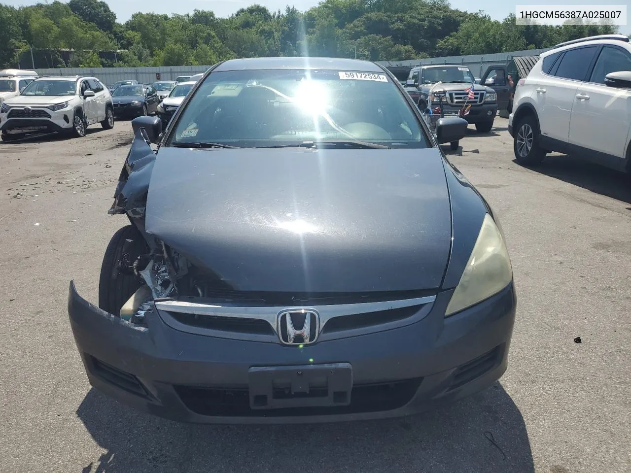 1HGCM56387A025007 2007 Honda Accord Se