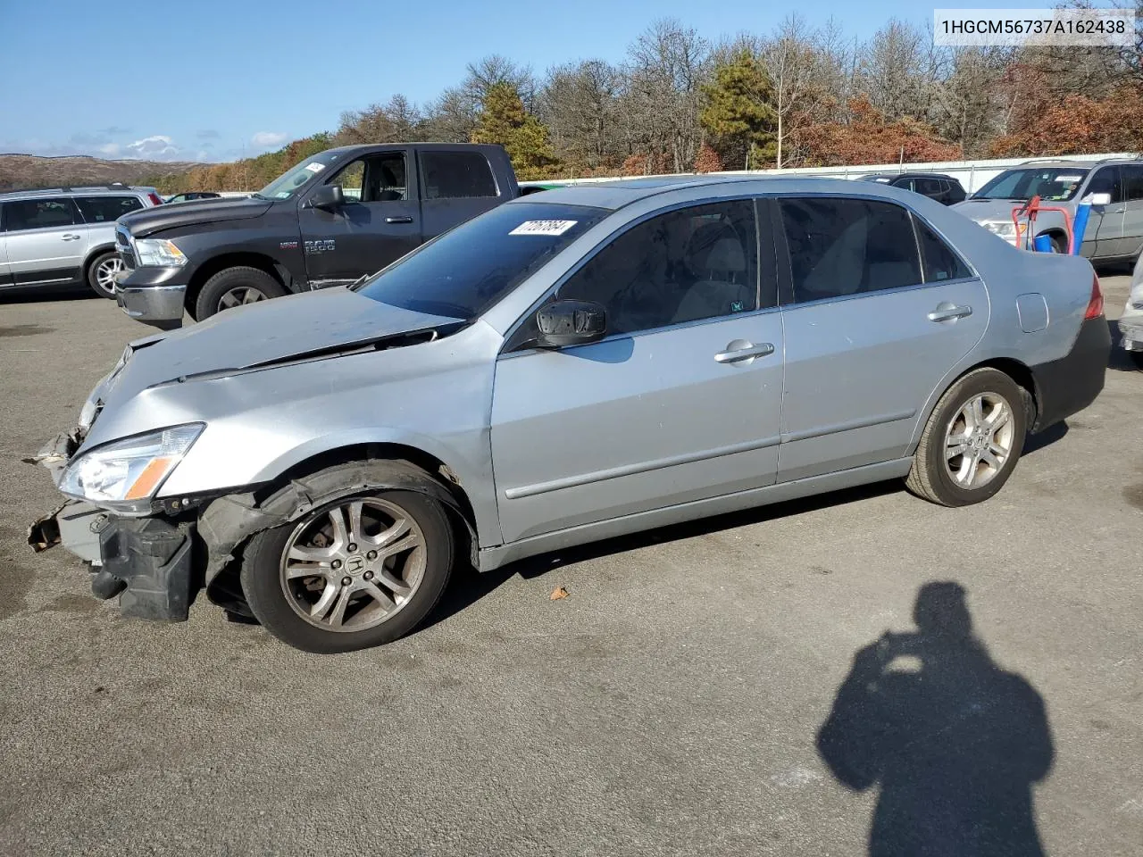 2007 Honda Accord Ex VIN: 1HGCM56737A162438 Lot: 77267864