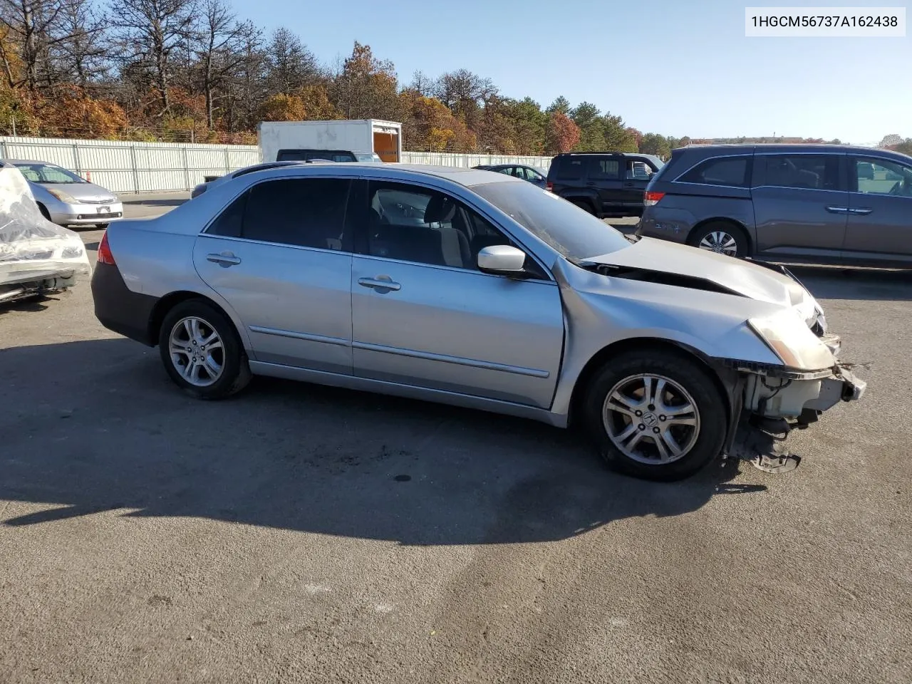 2007 Honda Accord Ex VIN: 1HGCM56737A162438 Lot: 77267864