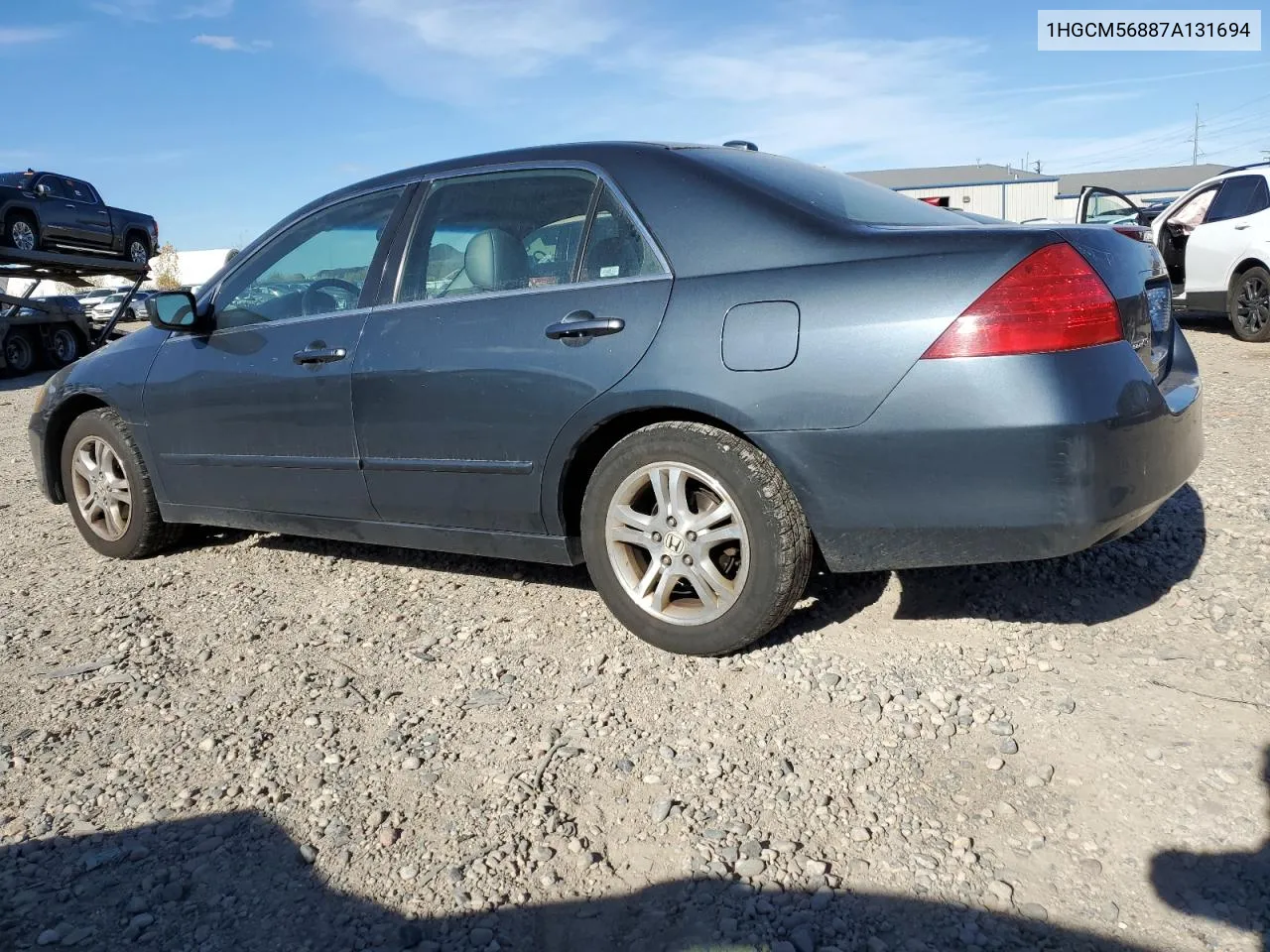 2007 Honda Accord Ex VIN: 1HGCM56887A131694 Lot: 77305474