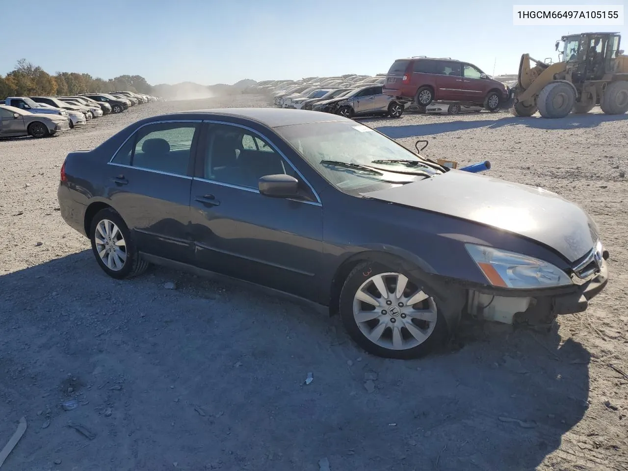 2007 Honda Accord Se VIN: 1HGCM66497A105155 Lot: 77332394