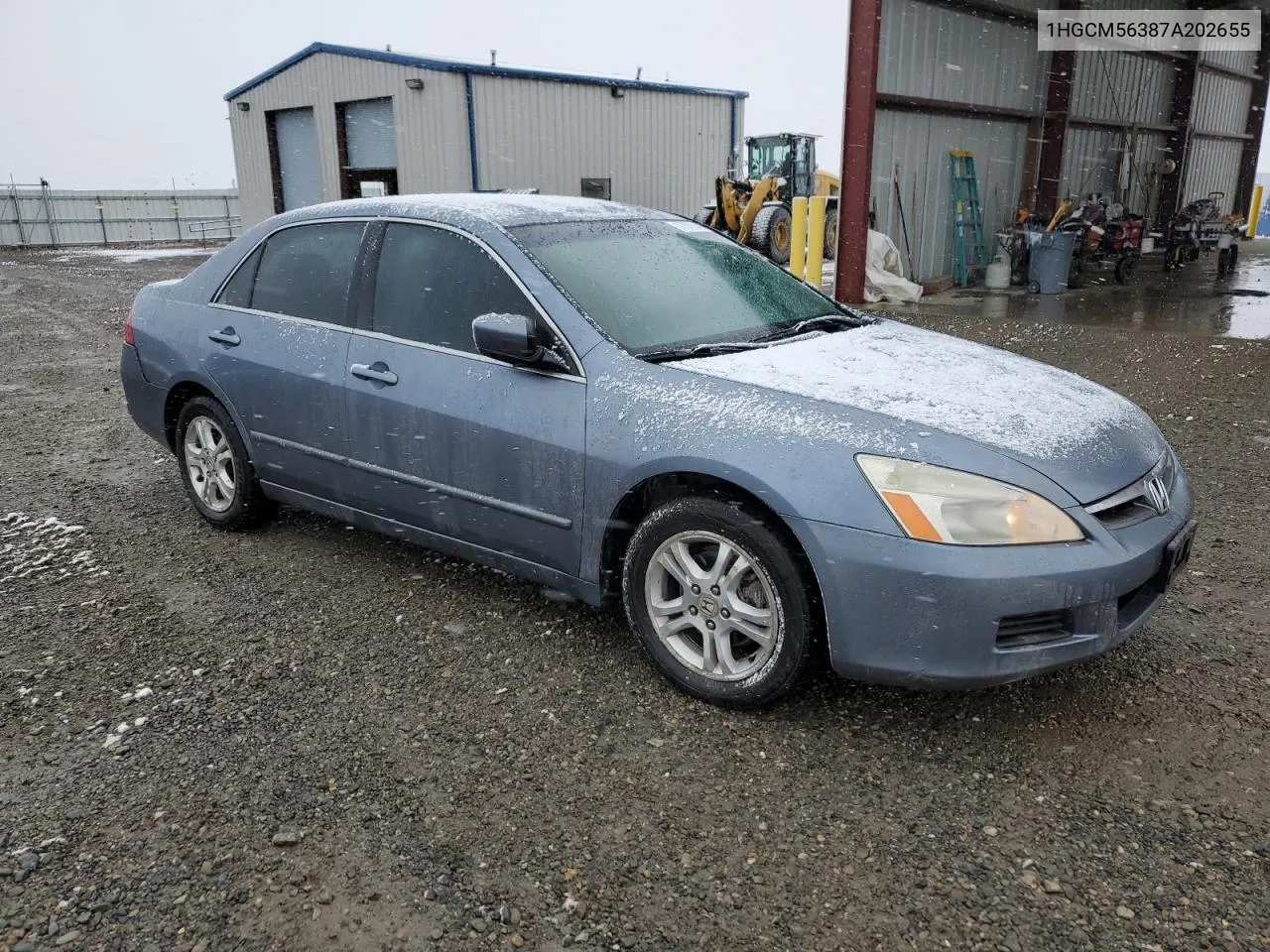 2007 Honda Accord Se VIN: 1HGCM56387A202655 Lot: 77678944