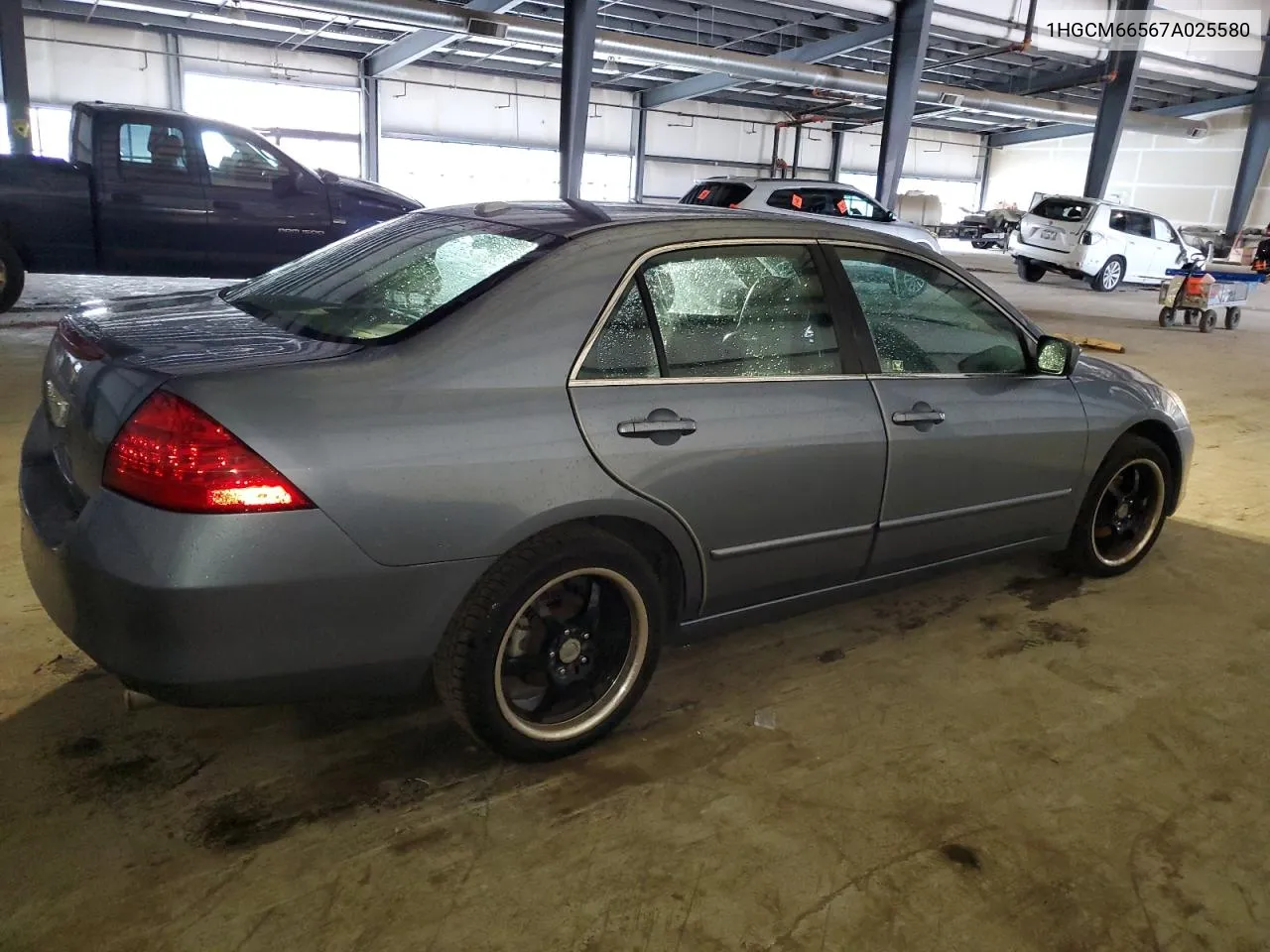 2007 Honda Accord Ex VIN: 1HGCM66567A025580 Lot: 78230214