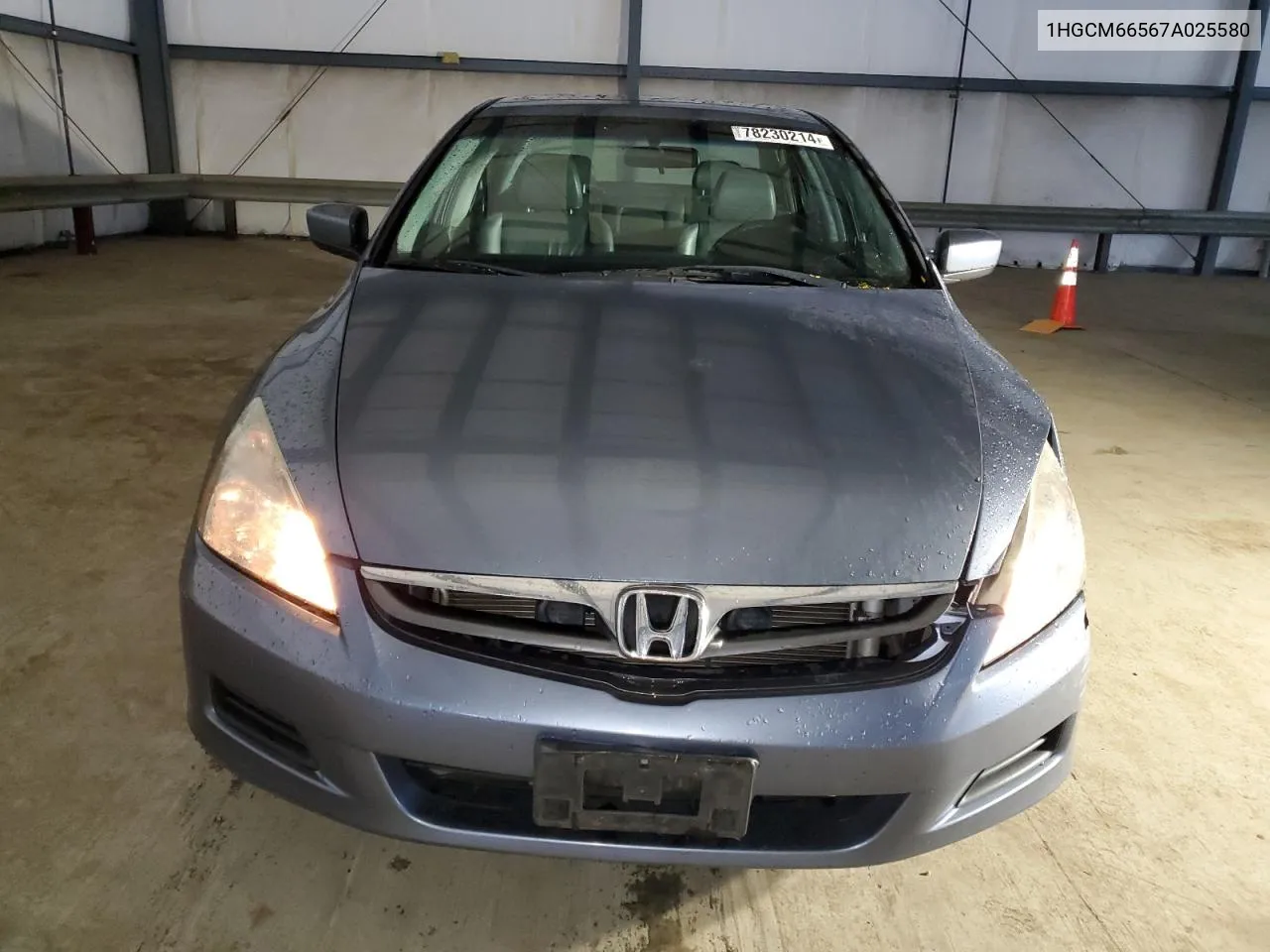 2007 Honda Accord Ex VIN: 1HGCM66567A025580 Lot: 78230214