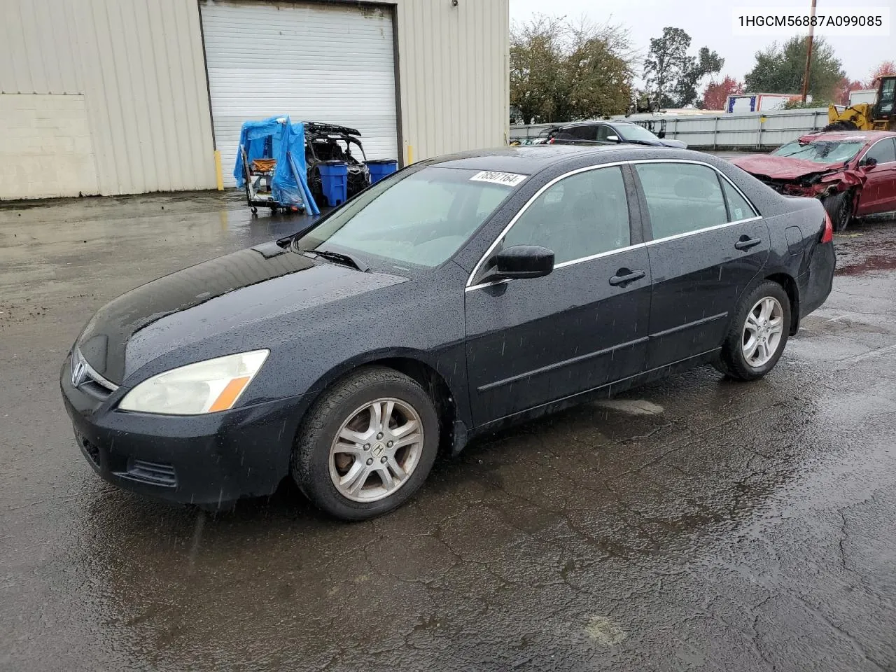 2007 Honda Accord Ex VIN: 1HGCM56887A099085 Lot: 78507164