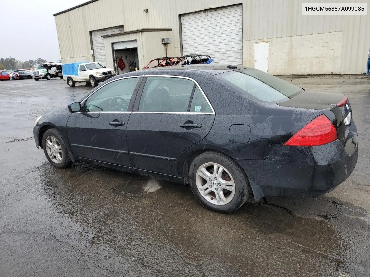 2007 Honda Accord Ex VIN: 1HGCM56887A099085 Lot: 78507164