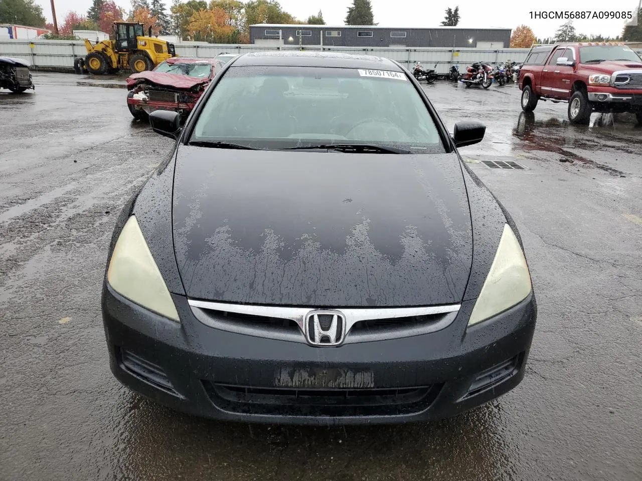 2007 Honda Accord Ex VIN: 1HGCM56887A099085 Lot: 78507164