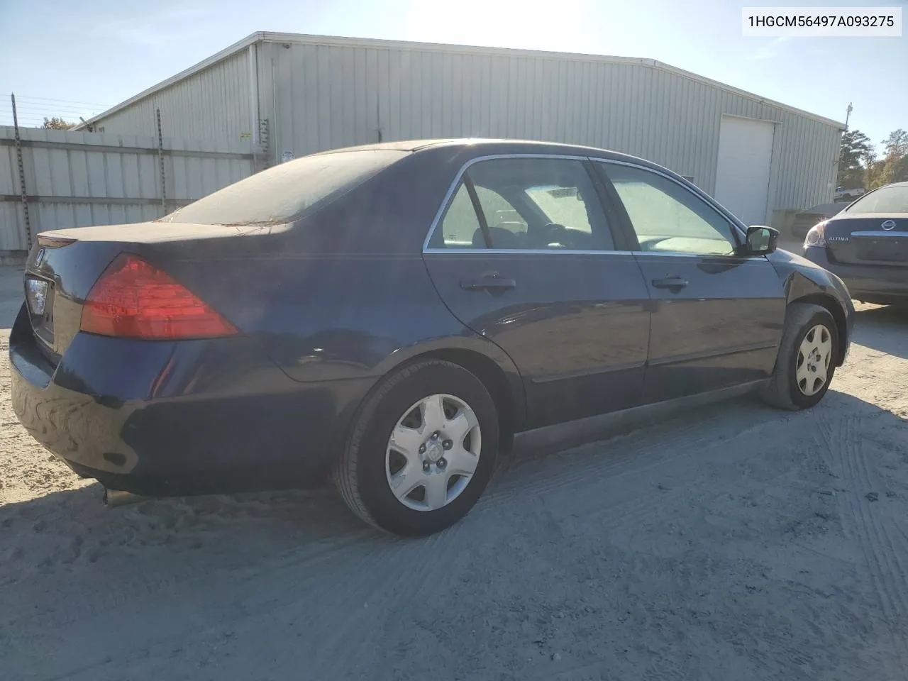 2007 Honda Accord Lx VIN: 1HGCM56497A093275 Lot: 78706014