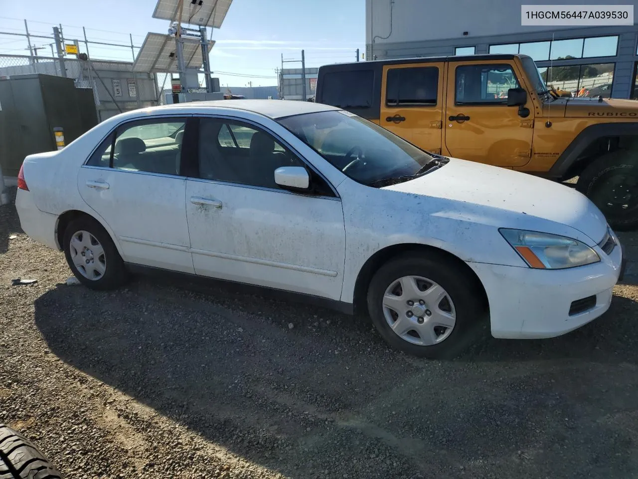 2007 Honda Accord Lx VIN: 1HGCM56447A039530 Lot: 78952364