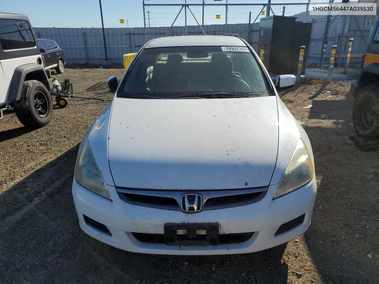 2007 Honda Accord Lx VIN: 1HGCM56447A039530 Lot: 78952364