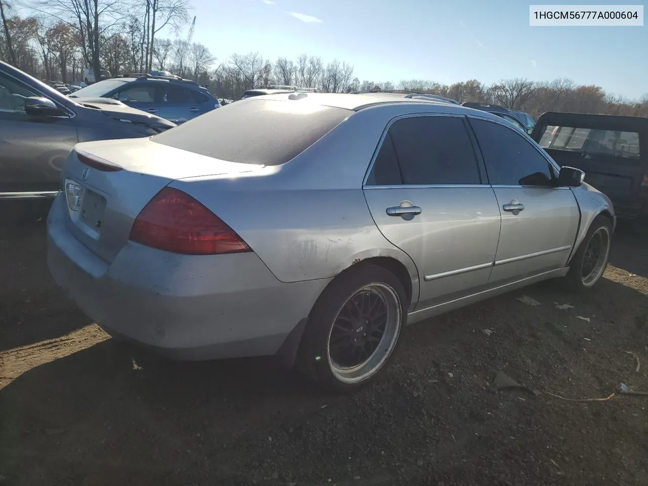 2007 Honda Accord Ex VIN: 1HGCM56777A000604 Lot: 79167704