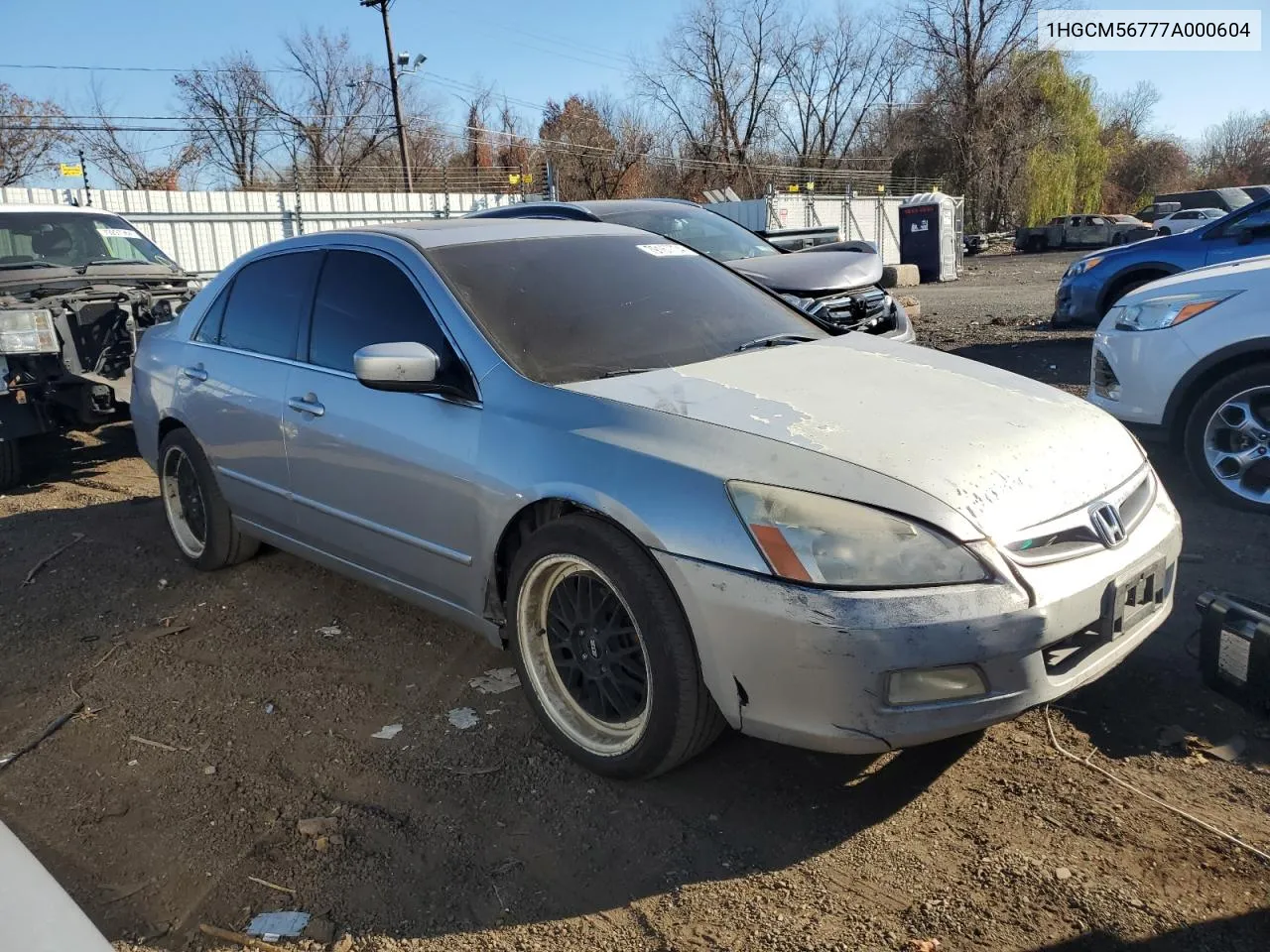 2007 Honda Accord Ex VIN: 1HGCM56777A000604 Lot: 79167704