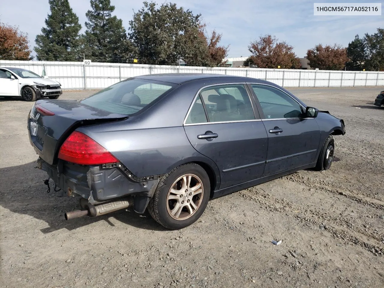 2007 Honda Accord Ex VIN: 1HGCM56717A052116 Lot: 79456704