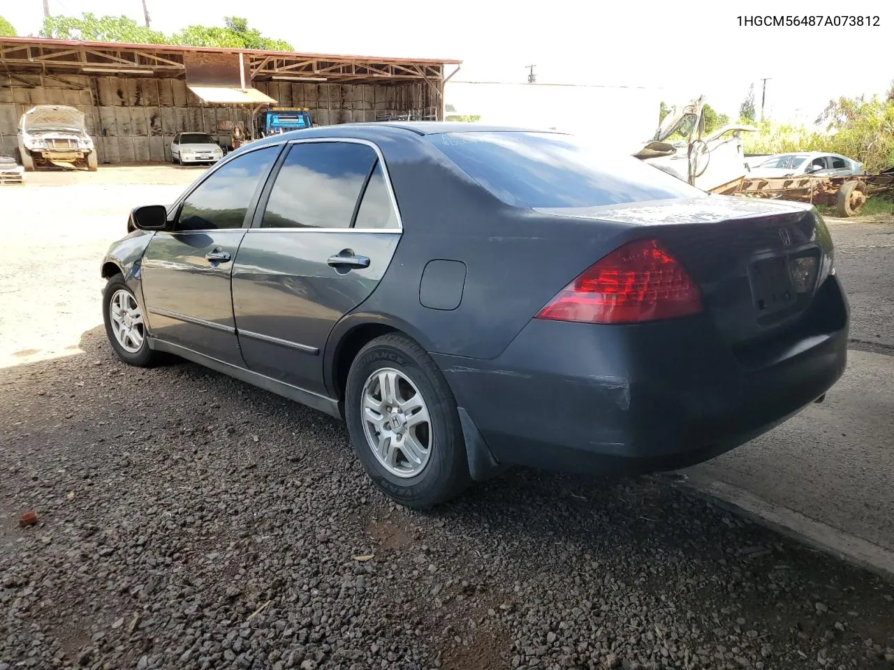 2007 Honda Accord Lx VIN: 1HGCM56487A073812 Lot: 79714054