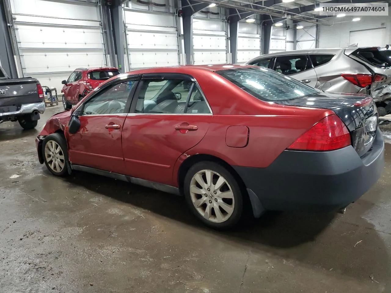 2007 Honda Accord Se VIN: 1HGCM66497A074604 Lot: 80084304