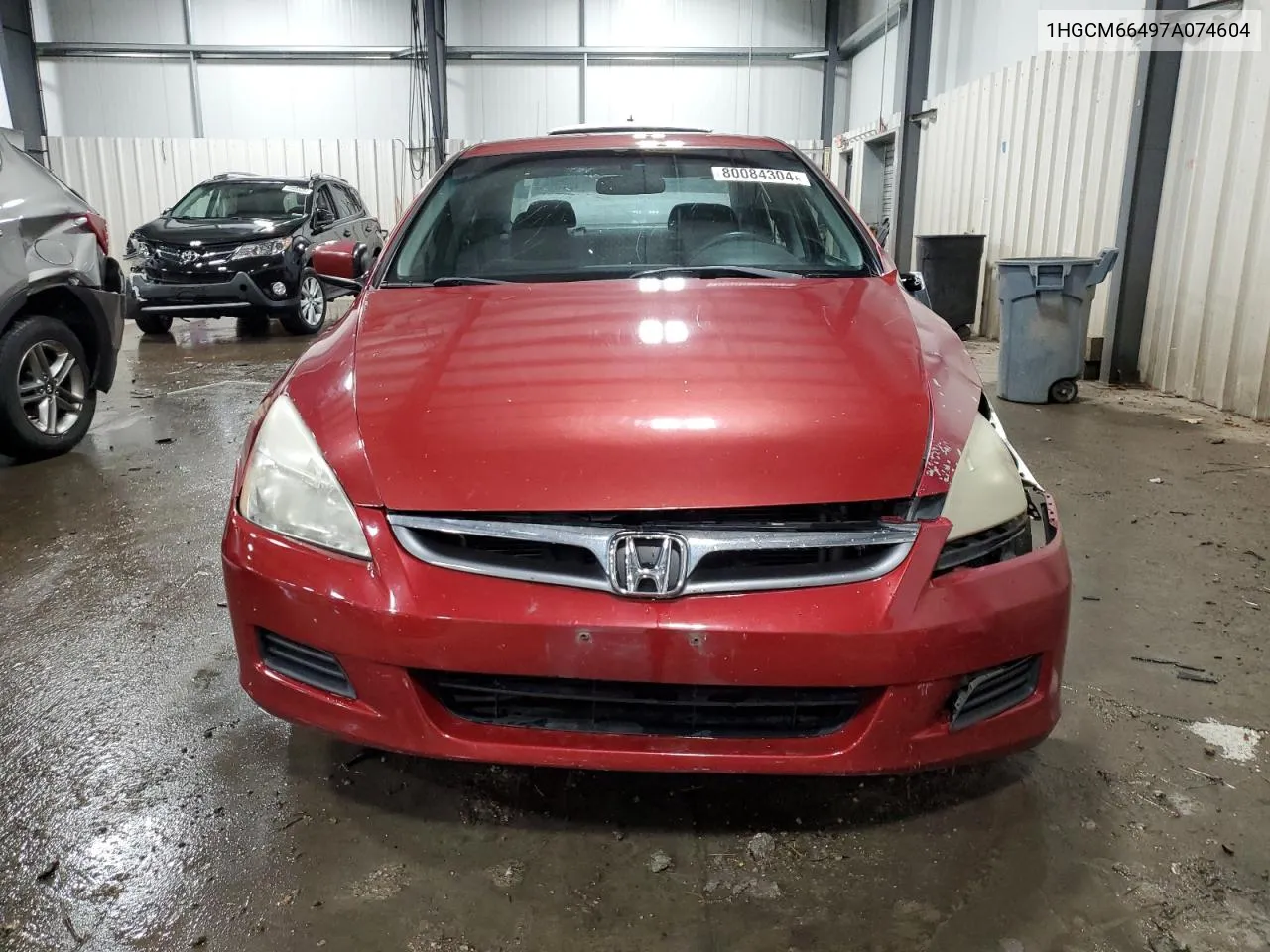 2007 Honda Accord Se VIN: 1HGCM66497A074604 Lot: 80084304