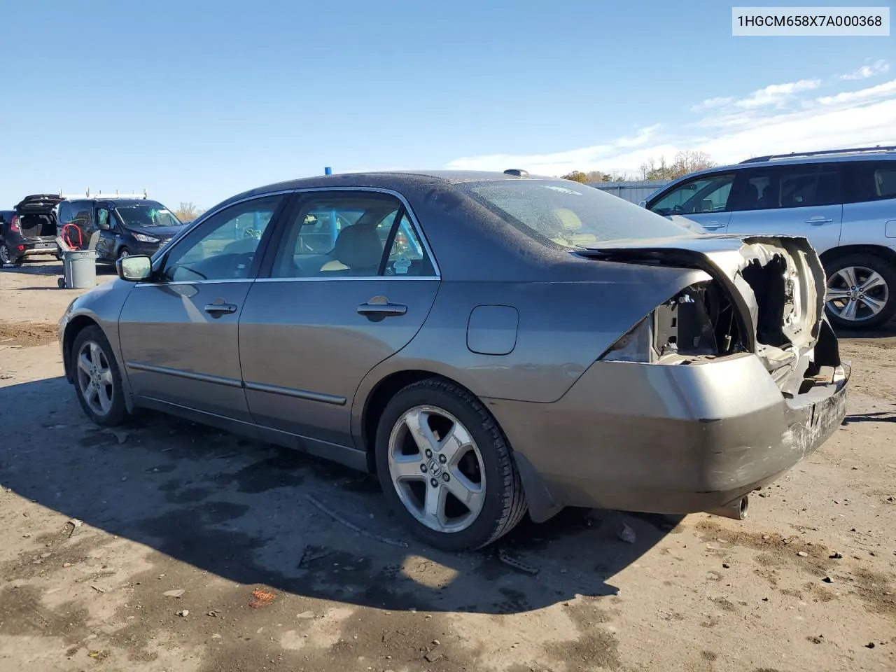 2007 Honda Accord Ex VIN: 1HGCM658X7A000368 Lot: 80089854