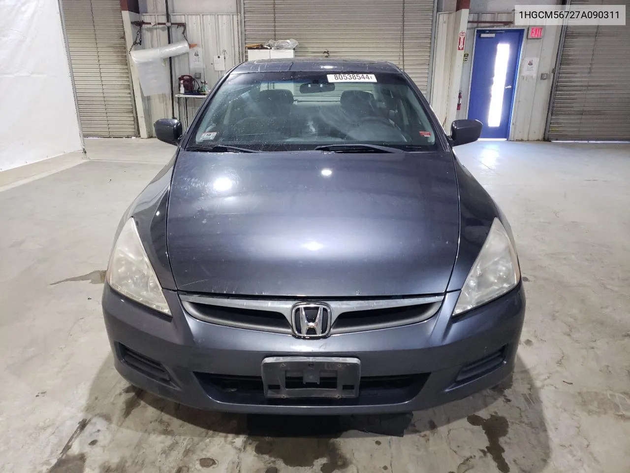 2007 Honda Accord Ex VIN: 1HGCM56727A090311 Lot: 80538544