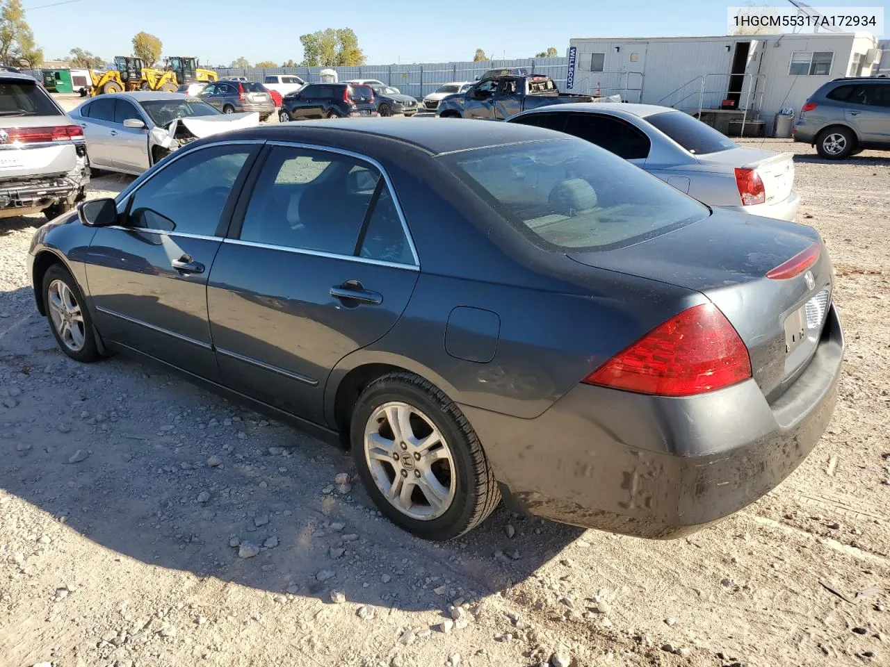 2007 Honda Accord Se VIN: 1HGCM55317A172934 Lot: 80793464