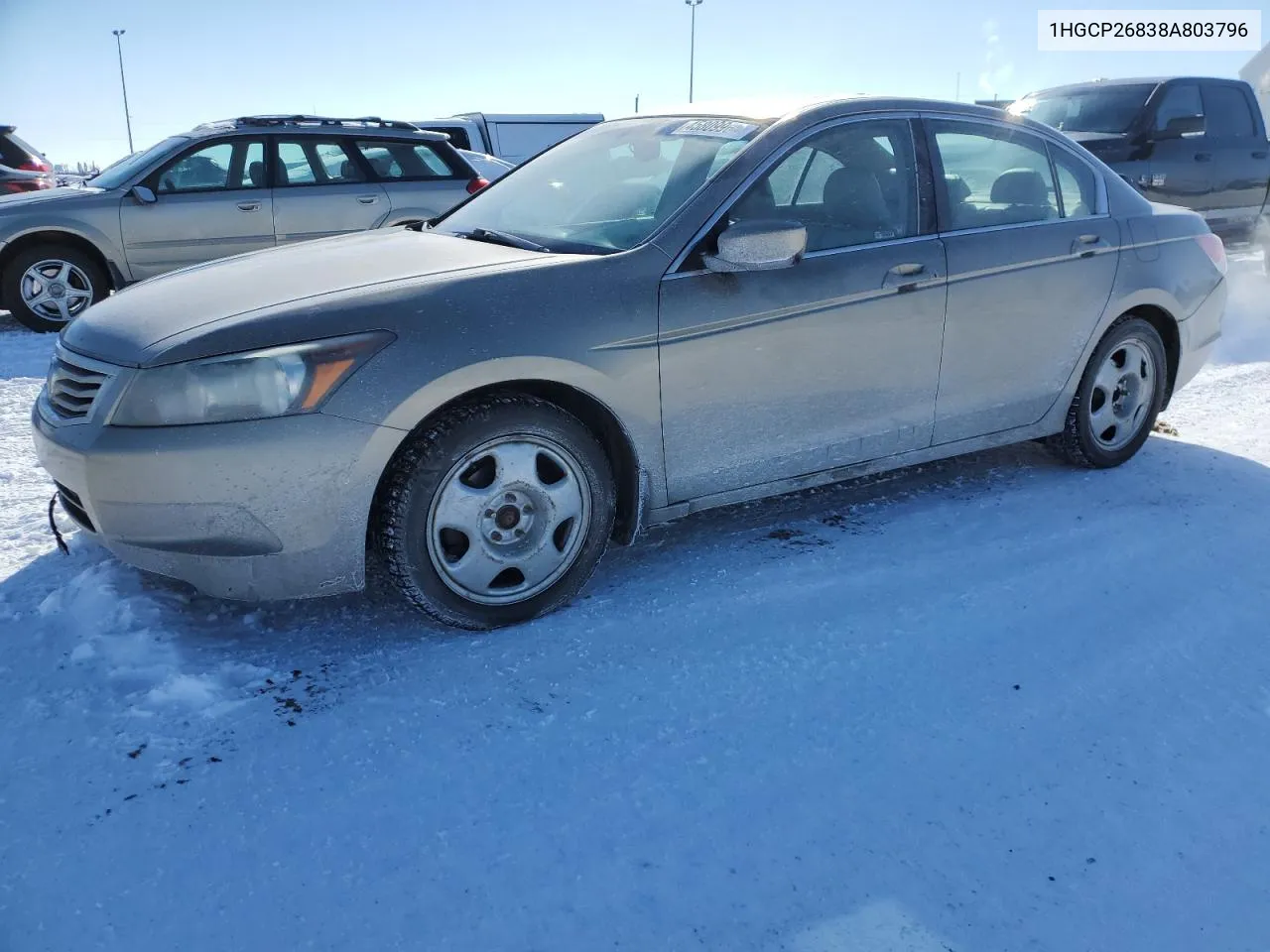 2008 Honda Accord Exl VIN: 1HGCP26838A803796 Lot: 45809964