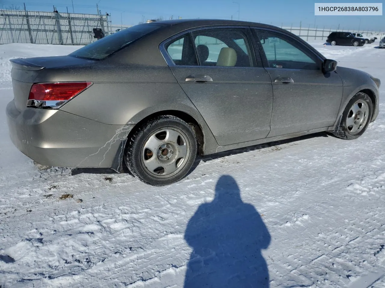 1HGCP26838A803796 2008 Honda Accord Exl