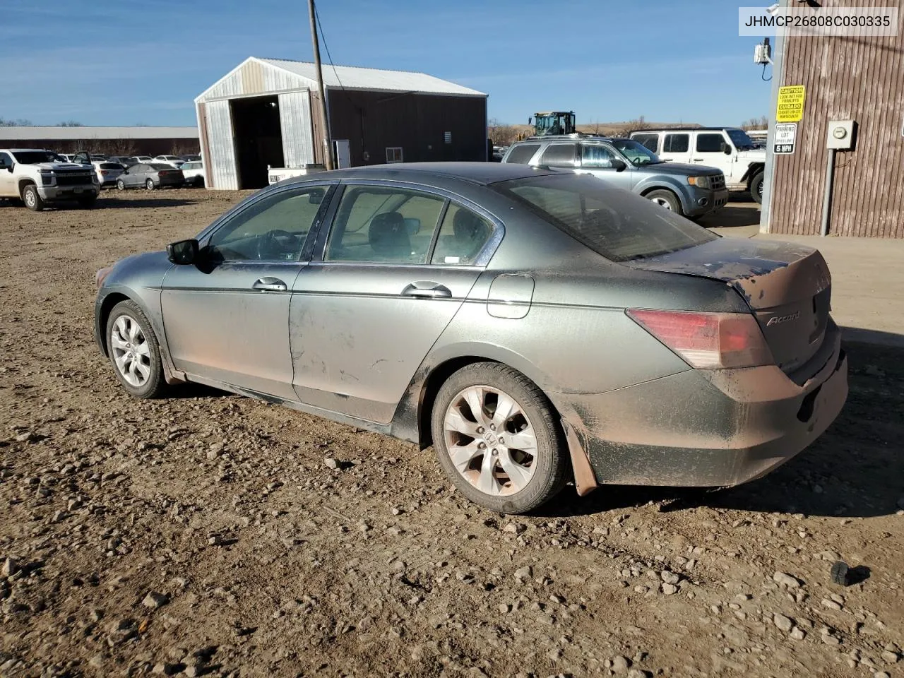 2008 Honda Accord Exl VIN: JHMCP26808C030335 Lot: 65201804