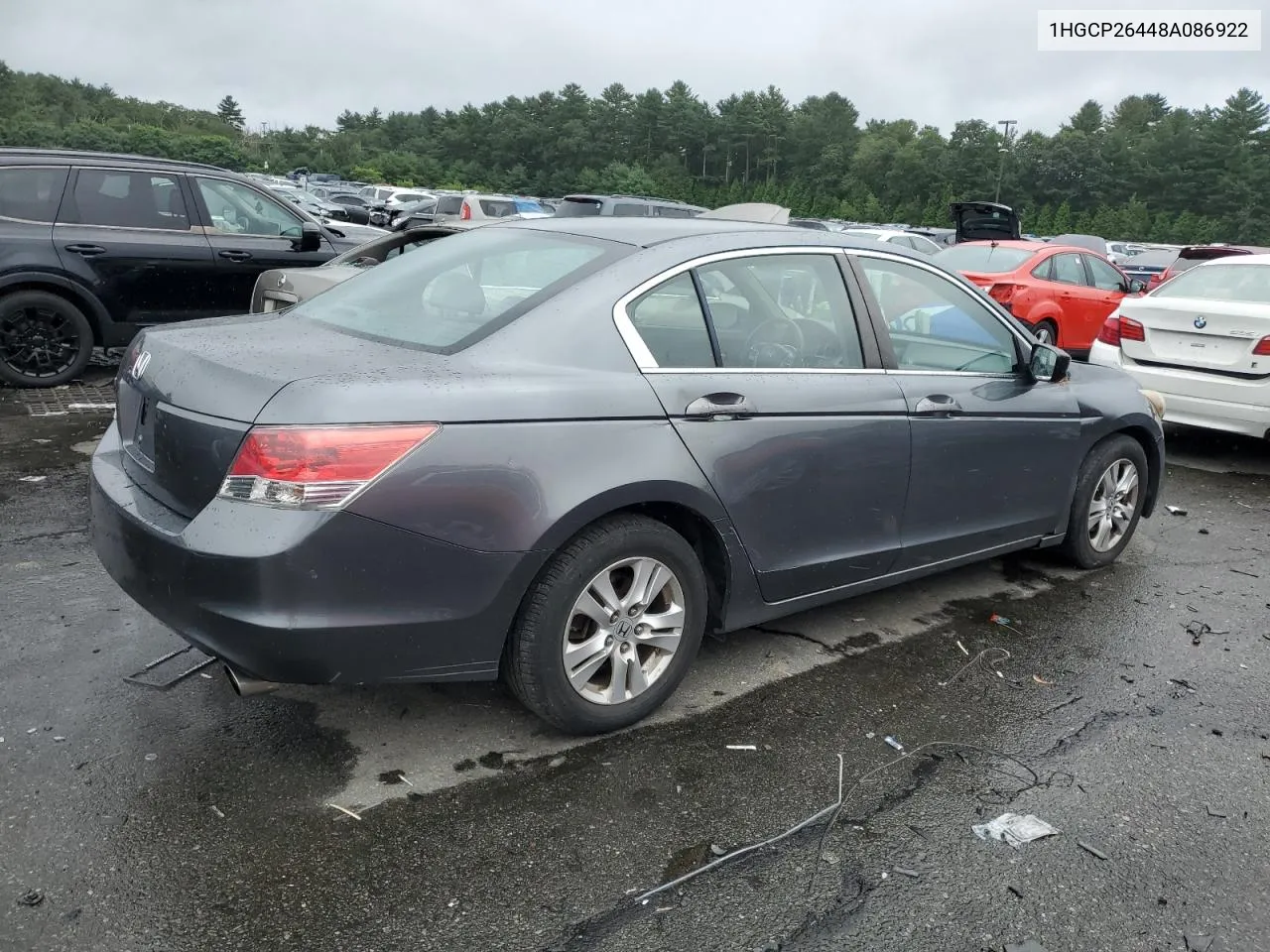 2008 Honda Accord Lxp VIN: 1HGCP26448A086922 Lot: 66077344